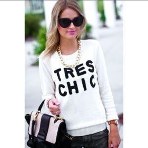 Tres Chic Sweater